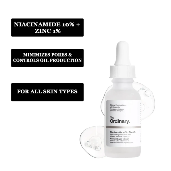 The Ordinary Niacinamide Serum 10% + Zinc 1% Supersize Serum 30ML | Best Quality Serum 30ML - Image 4