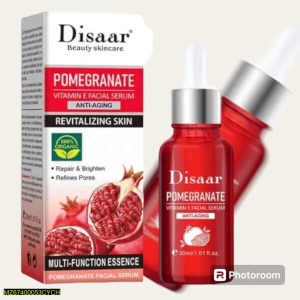 Disaar Pomegranate Vitamin E Facial Serum Boost your skin's radiance (30ml) - Image 2